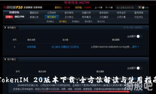 TokenIM 20版本下载：全方位解读与使用指南