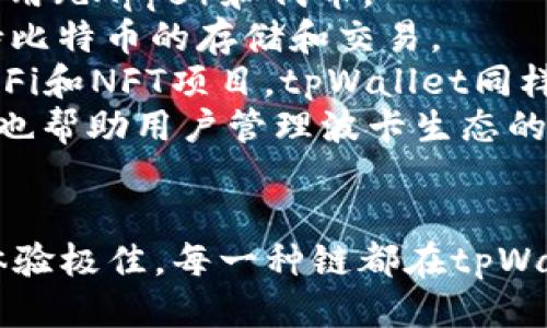 tpWallet支持多种区块链，包括但不限于：

1. **以太坊 (Ethereum)**: 作为最流行的智能合约平台，以太坊拥有大量的去中心化应用（dApps）和代币。
2. **比特币 (Bitcoin)**: 作为第一个区块链，比特币是数字货币的代表，tpWallet也支持比特币的存储和交易。
3. **币安智能链 (Binance Smart Chain)**: 这是一个快速且低费用的区块链，适合DeFi和NFT项目，tpWallet同样支持这一平台。
4. **波卡 (Polkadot)**: 作为一种多链框架，波卡让不同区块链能够互相连接，tpWallet也帮助用户管理波卡生态的资产。
5. **Solana**: 以高吞吐量和低延迟著称，tpWallet也支持Solana区块链上的快速交易。

tpWallet的多链支持使得用户能够在一个钱包中管理多个区块链的资产，方便快捷，用户体验极佳。每一种链都在tpWallet中提供了独特的功能和服务，用户可以根据自己的需求选择对应的链进行交易和存储。