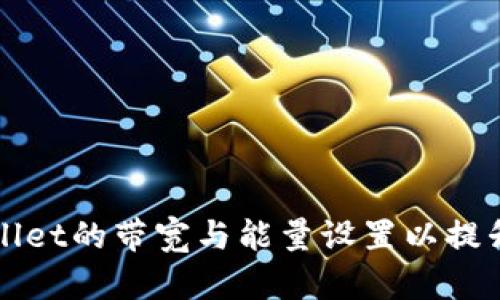 如何tpWallet的带宽与能量设置以提升交易效率